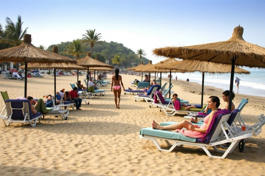 Cocktails op het strand
